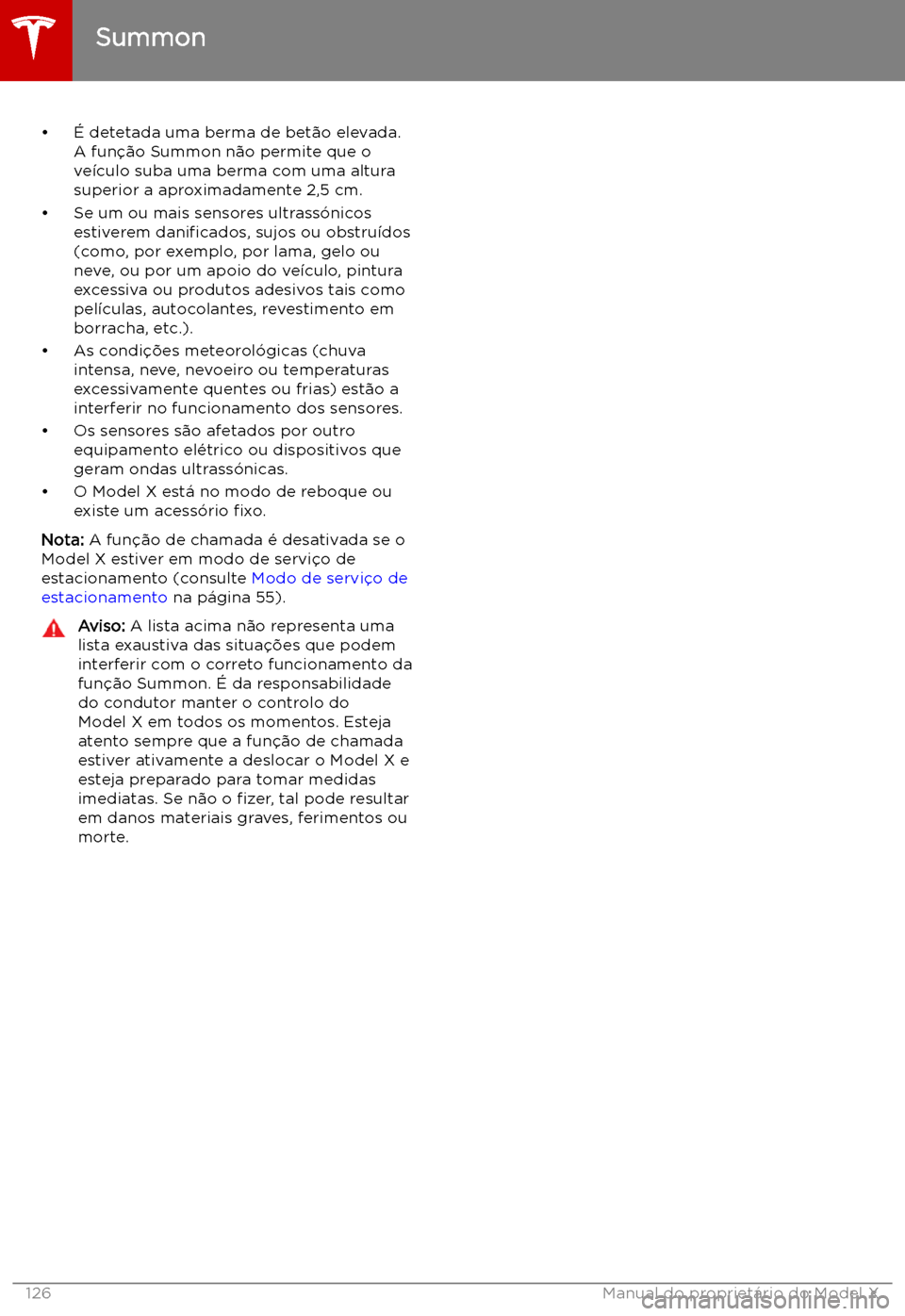 TESLA MODEL X 2019  Manual do proprietário (in Portuguese) 