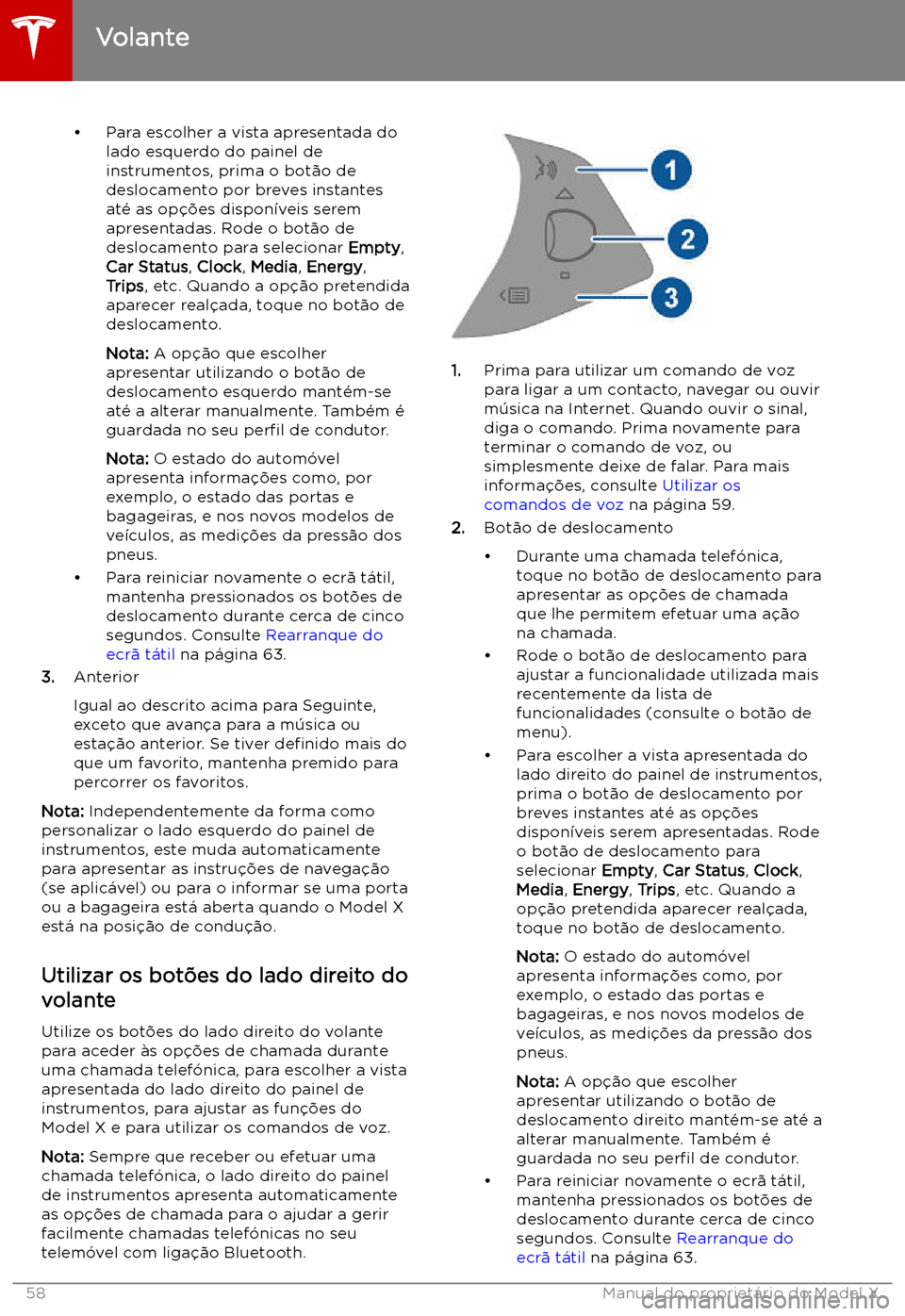 TESLA MODEL X 2019  Manual do proprietário (in Portuguese) 