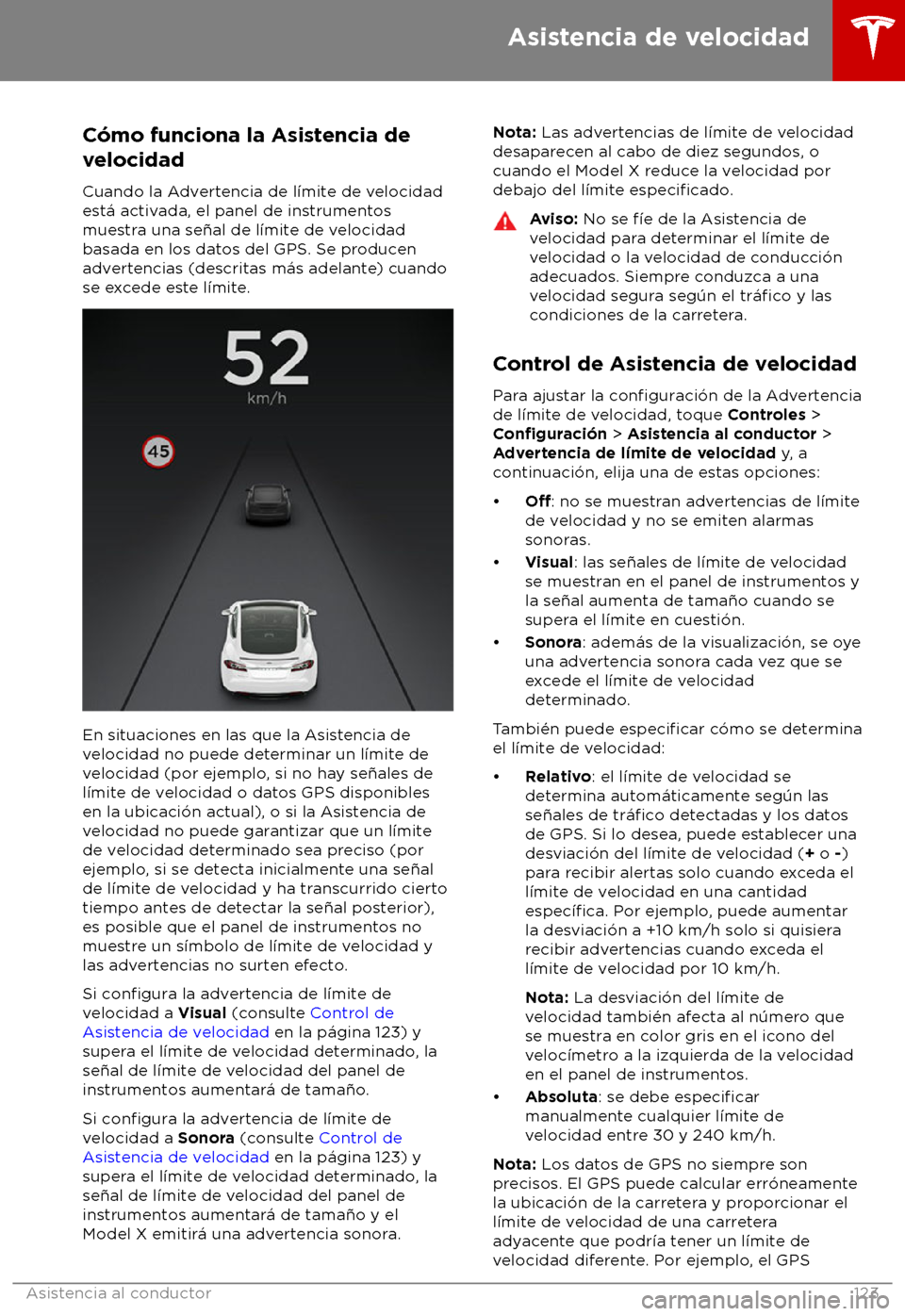 TESLA MODEL X 2018  Manual del propietario (in Spanish) C