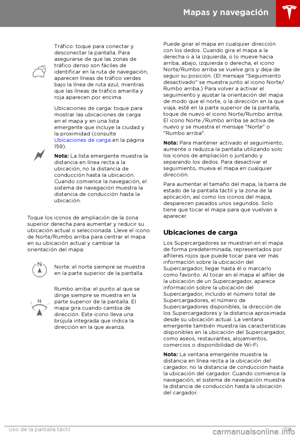 TESLA MODEL X 2018  Manual del propietario (in Spanish) Tr