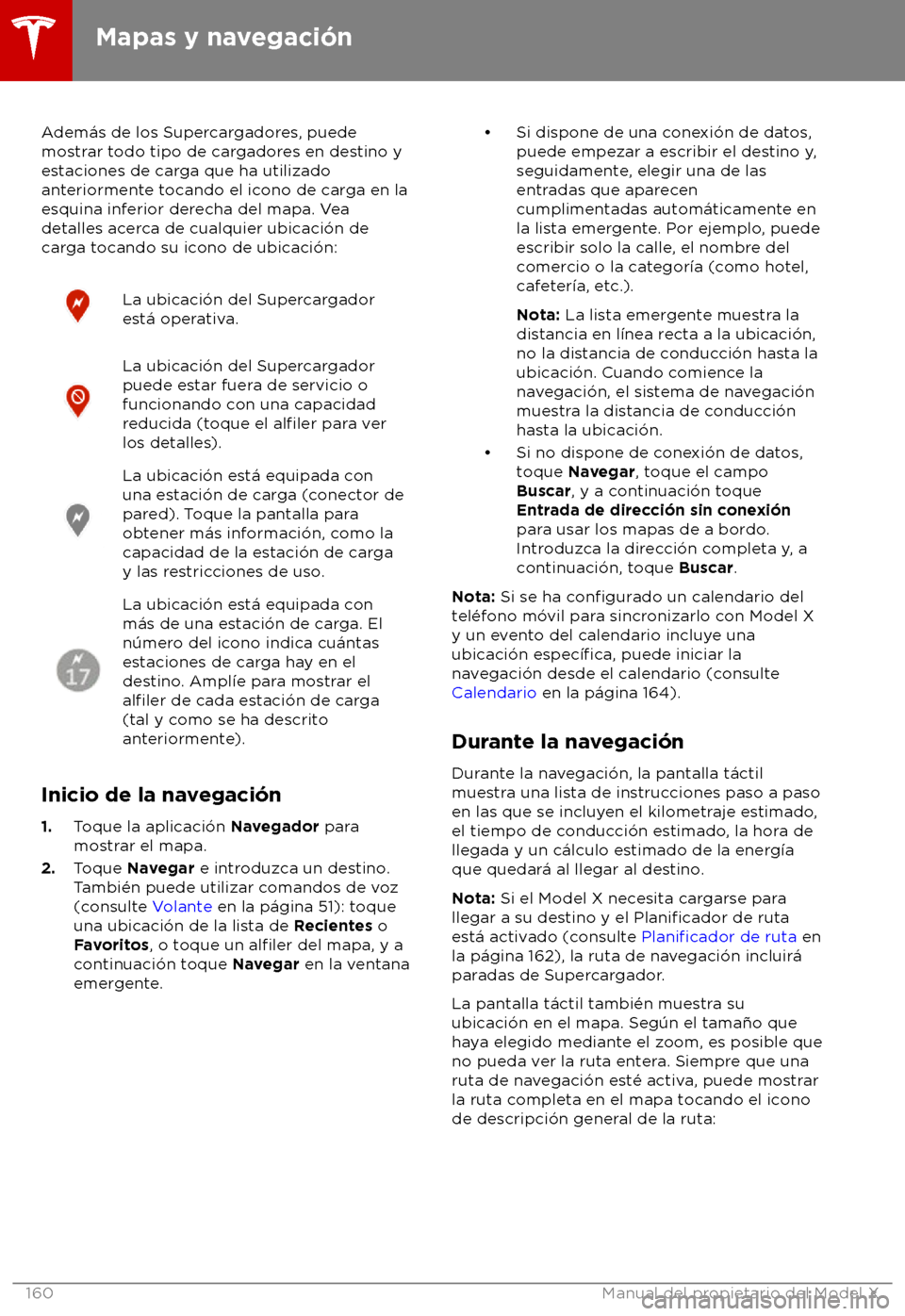TESLA MODEL X 2018  Manual del propietario (in Spanish) Adem