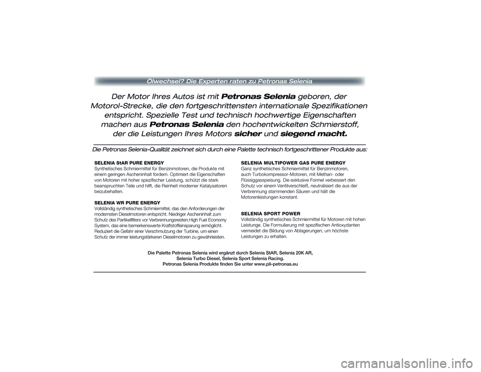 Alfa Romeo 4C 2016  Betriebsanleitung (in German) 6-10-2014 15:31 Pagina 199 