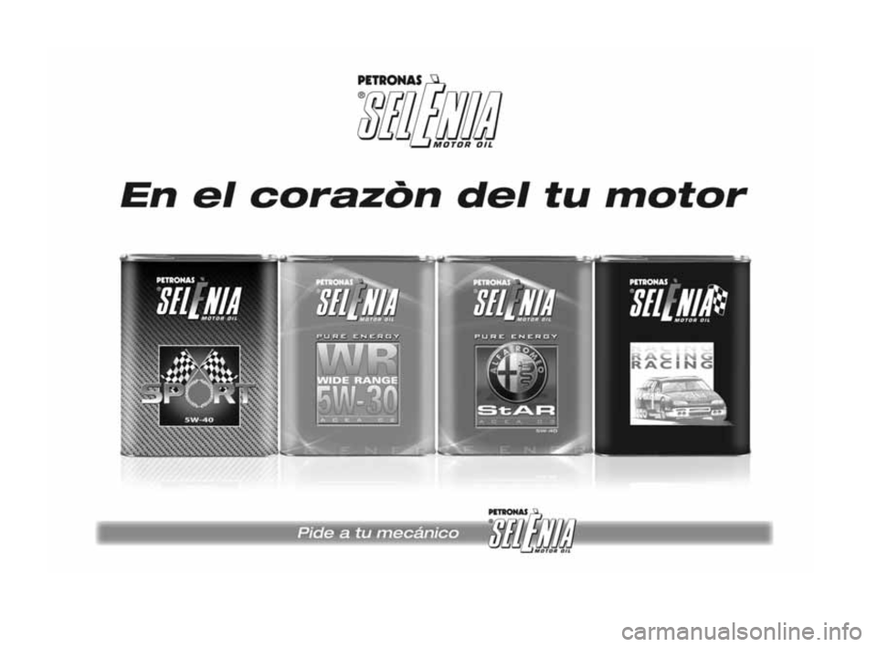 Alfa Romeo Giulietta 2010  Manual de Empleo y Cuidado (in Spanish) 247-280 Alfa Giulietta E 3ed  13-04-2010  12:07  Pagina 279 