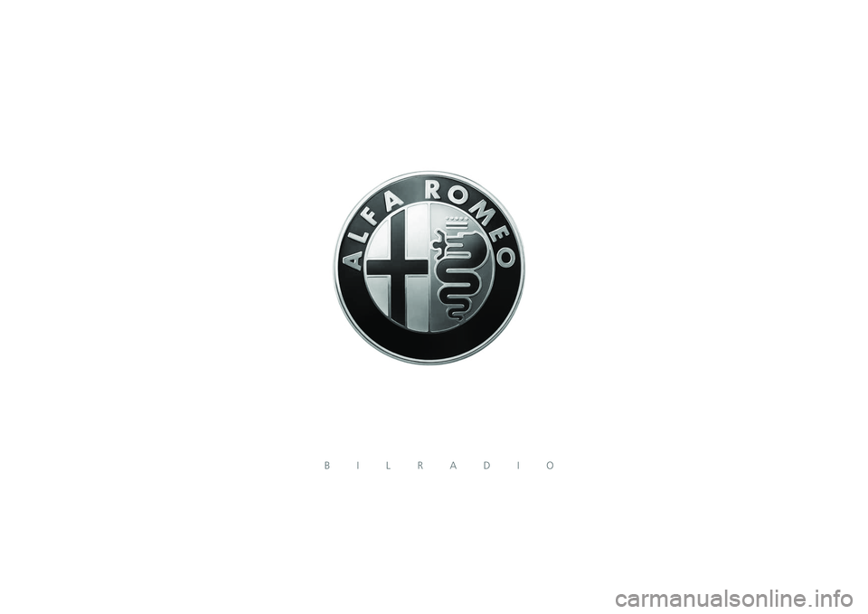 Alfa Romeo Giulietta 2013  Drift- och underhållshandbok (in Swedish) BILRADIO 