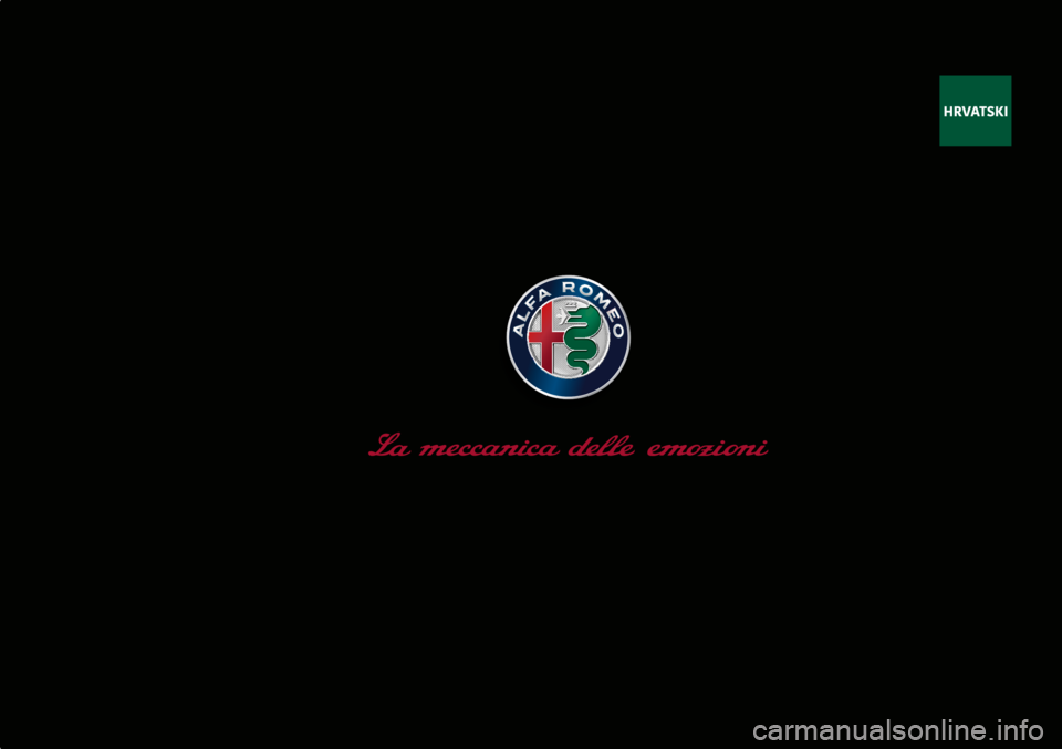 Alfa Romeo Giulietta 2021  Knjižica s uputama za uporabu i održavanje (in Croatian) OWNER HANDBOOK
cop lum giulia GB.indd   111/12/15   10:58 