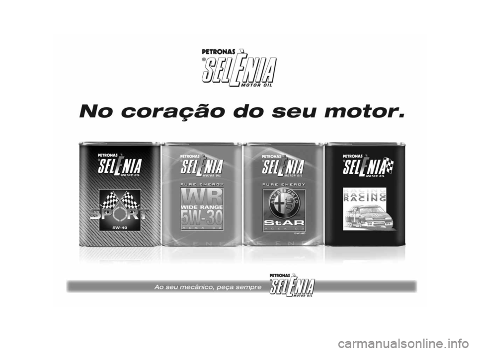 Alfa Romeo MiTo 2010  Manual de Uso e Manutenção (in Portuguese) 251-256 Alfa MiTo P 3ed:Alfa Junior Mono Lum 2 col  9-02-2010  15:25  Pagina 256 