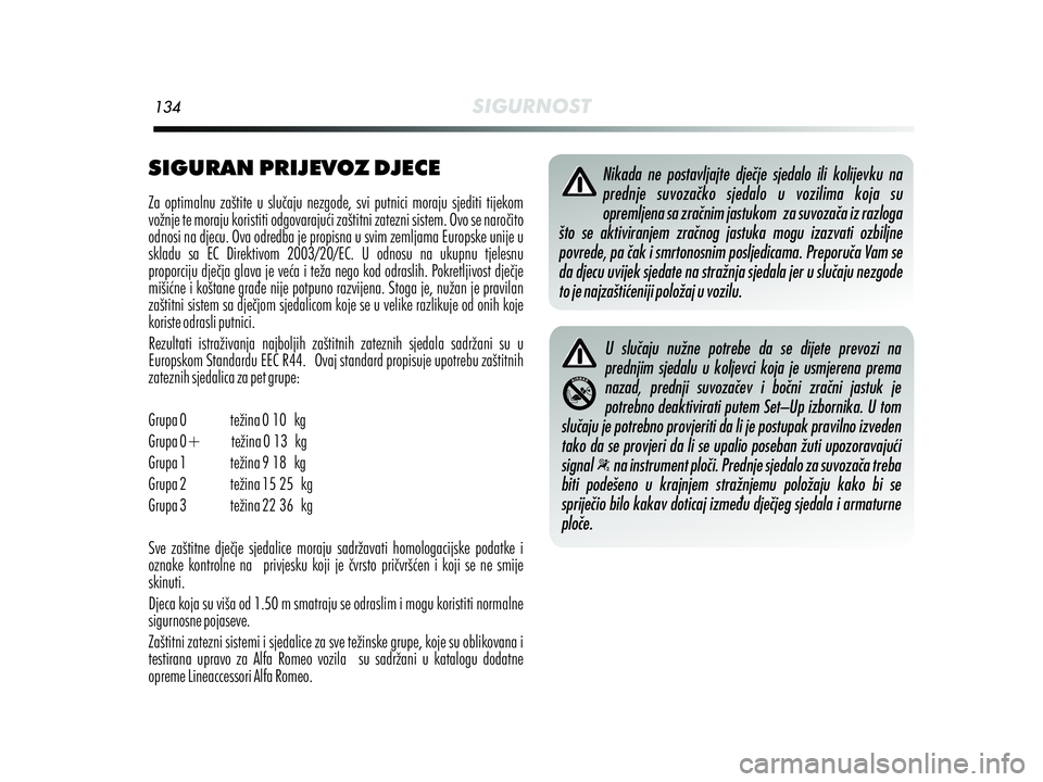 Alfa Romeo MiTo 2013  Knjižica s uputama za uporabu i održavanje (in Croatian) 