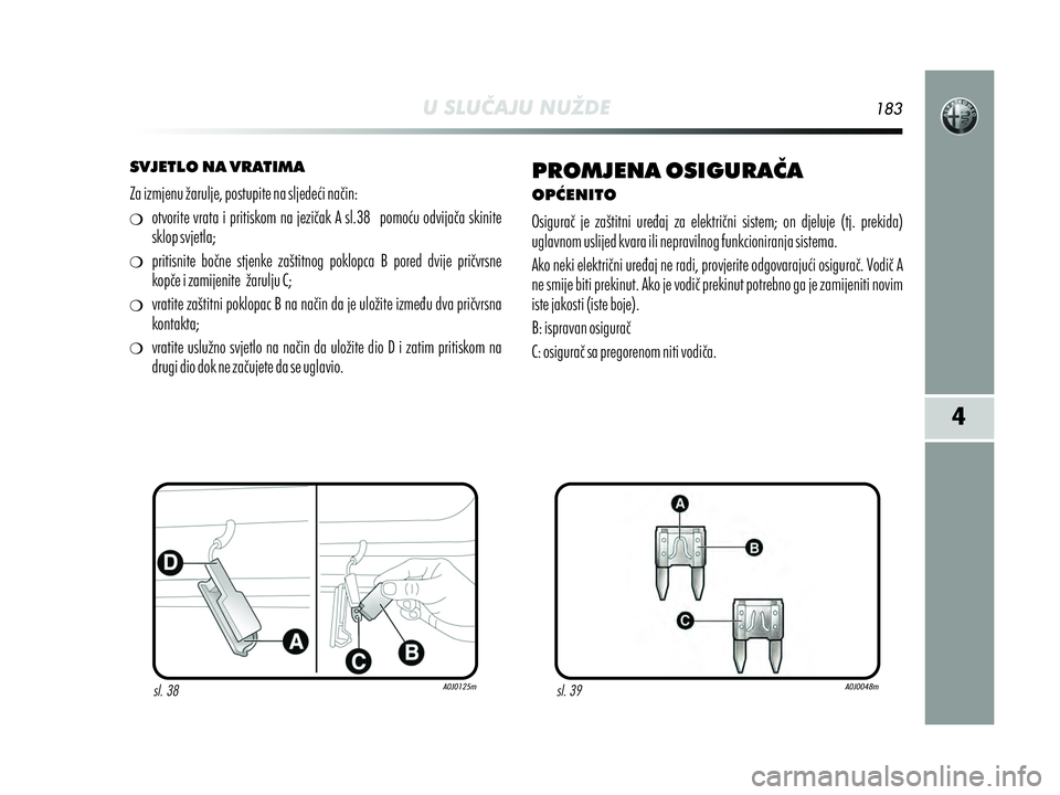 Alfa Romeo MiTo 2013  Knjižica s uputama za uporabu i održavanje (in Croatian) 