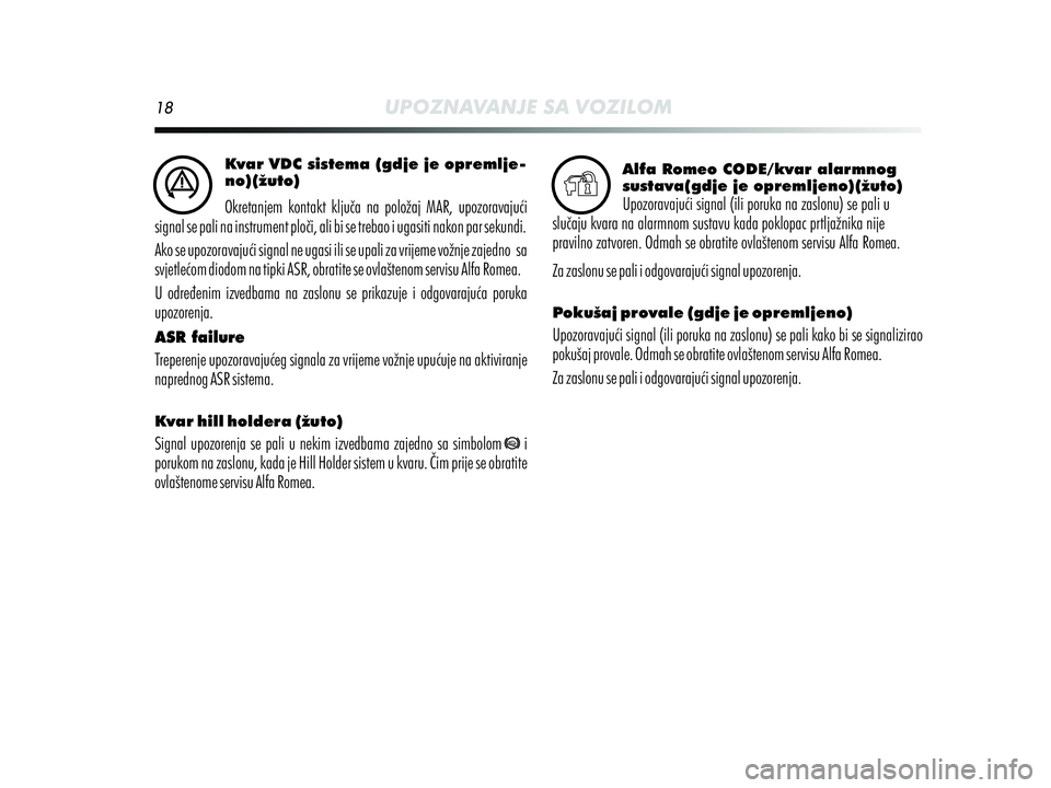 Alfa Romeo MiTo 2013  Knjižica s uputama za uporabu i održavanje (in Croatian) 