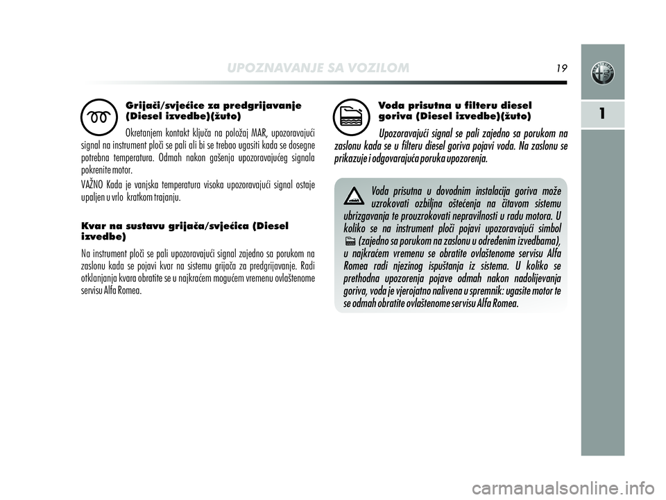 Alfa Romeo MiTo 2013  Knjižica s uputama za uporabu i održavanje (in Croatian) 