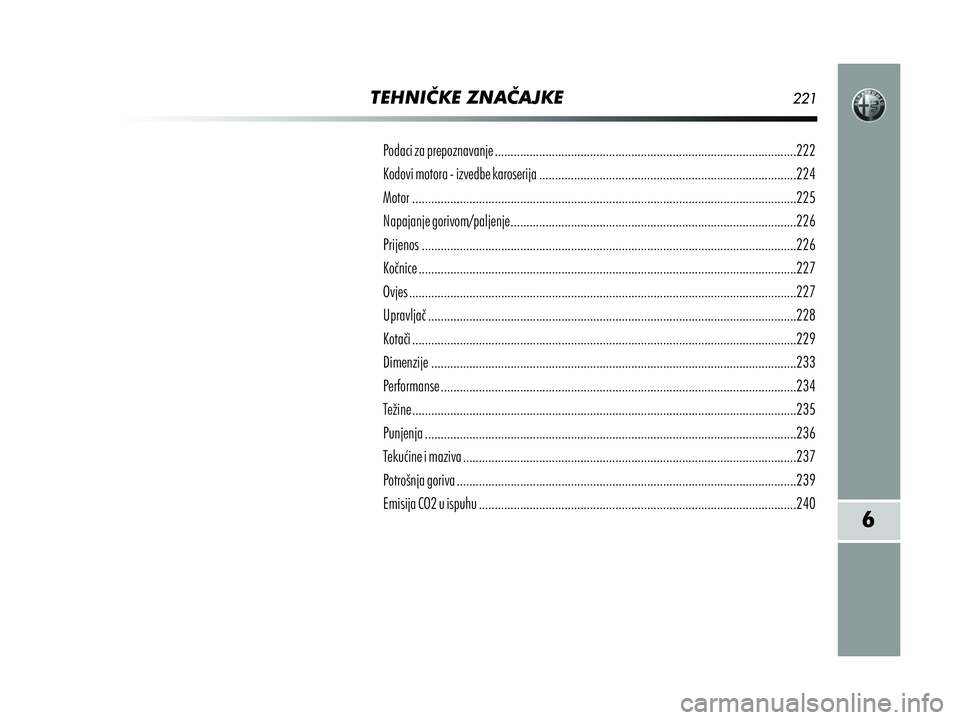 Alfa Romeo MiTo 2013  Knjižica s uputama za uporabu i održavanje (in Croatian) 
