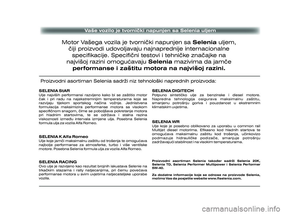 Alfa Romeo MiTo 2013  Knjižica s uputama za uporabu i održavanje (in Croatian) 