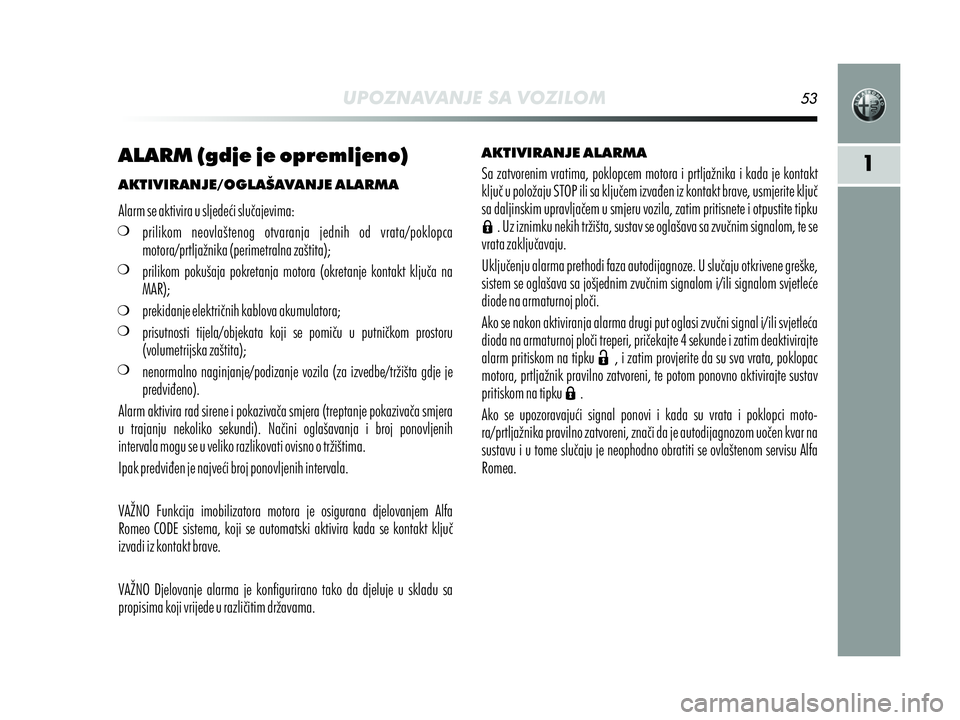 Alfa Romeo MiTo 2013  Knjižica s uputama za uporabu i održavanje (in Croatian) 