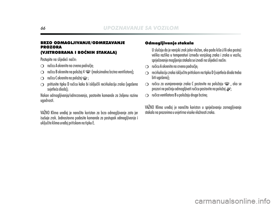 Alfa Romeo MiTo 2013  Knjižica s uputama za uporabu i održavanje (in Croatian) 