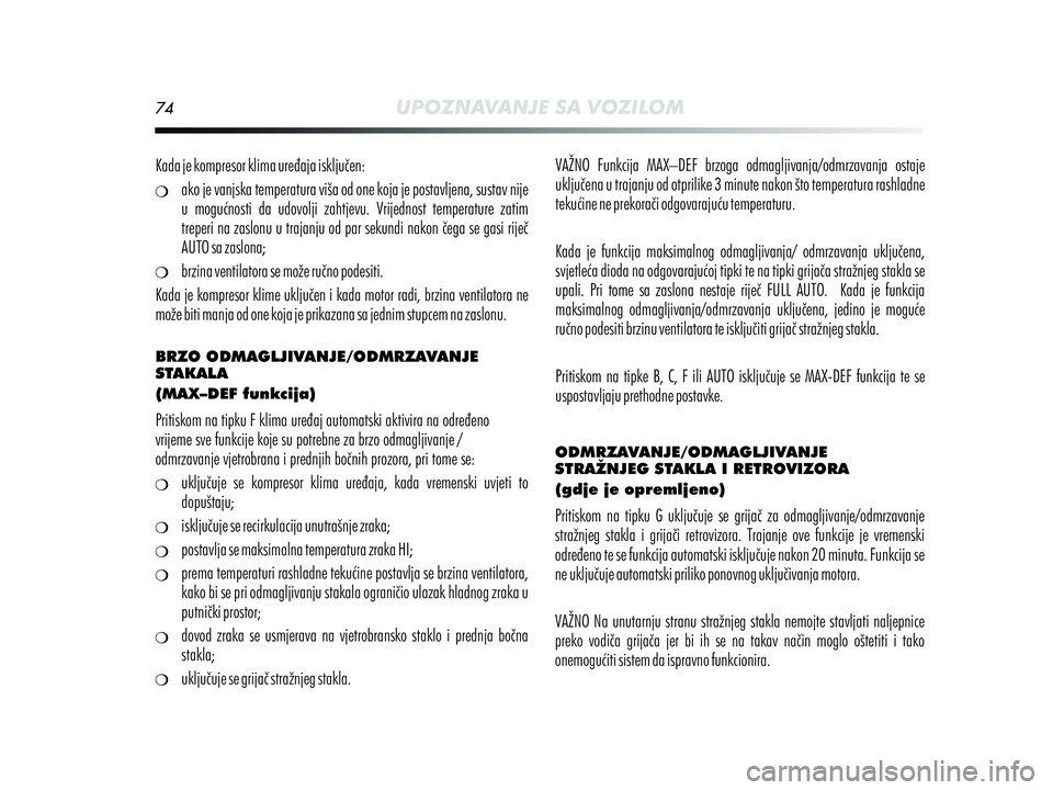 Alfa Romeo MiTo 2013  Knjižica s uputama za uporabu i održavanje (in Croatian) 