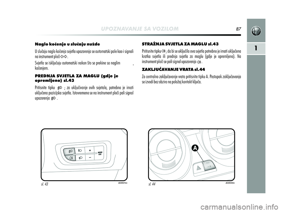 Alfa Romeo MiTo 2013  Knjižica s uputama za uporabu i održavanje (in Croatian) 