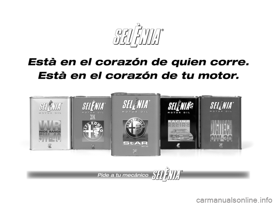 Alfa Romeo 159 2009  Manual de Empleo y Cuidado (in Spanish) 319-328 Alfa 159 E  4-06-2008  11:10  Pagina 324 