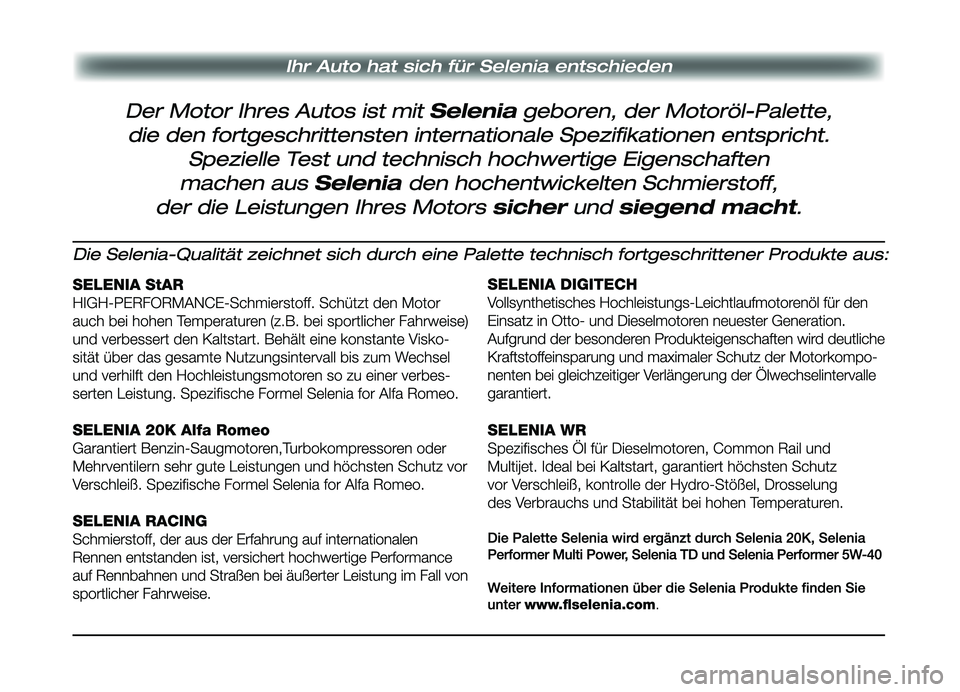 Alfa Romeo Brera/Spider 2006  Betriebsanleitung (in German) 