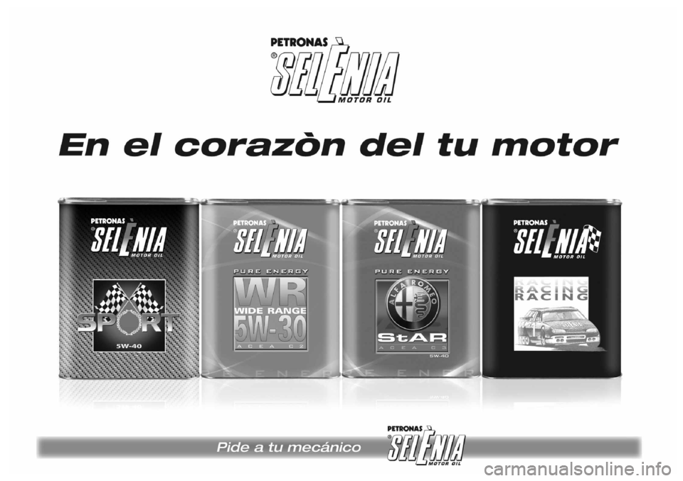 Alfa Romeo Brera/Spider 2010  Manual de Empleo y Cuidado (in Spanish) 