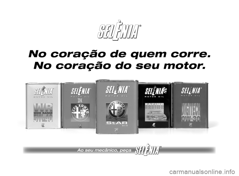 Alfa Romeo Brera/Spider 2010  Manual de Uso e Manutenção (in Portuguese) 259-268 Alfa BRERA por  28-08-2008  15:14  Pagina 266 