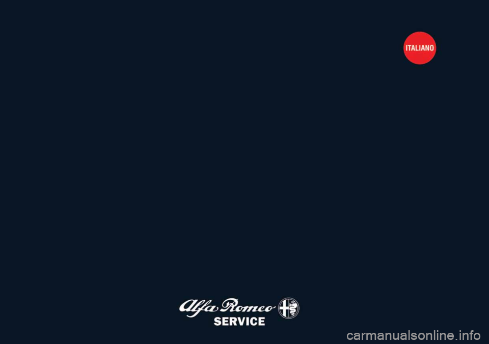 Alfa Romeo GT 2006  Libretto Uso Manutenzione (in Italian) 