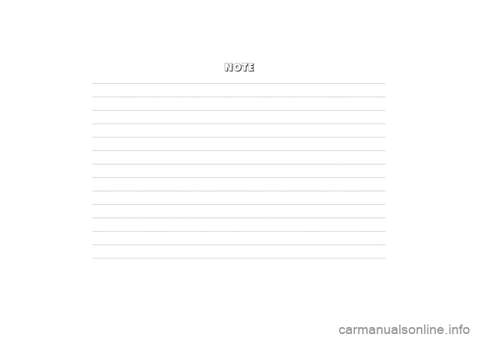 Alfa Romeo 156 2004  Libretto Uso Manutenzione (in Italian) N N
O O
T T
E E 