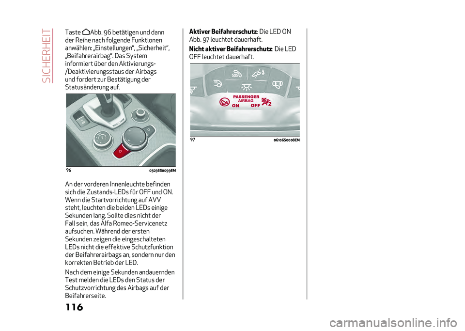 Alfa Romeo Giulia 2020  Betriebsanleitung (in German) ���
�G�+�,��+�,�
�*
����*��
��	 ���� �9�R ��	������	� ��� ����
��	� ��	���	 ���&� �����	���	 � ��������	�
�������	��5 �>�,���
��	������	�