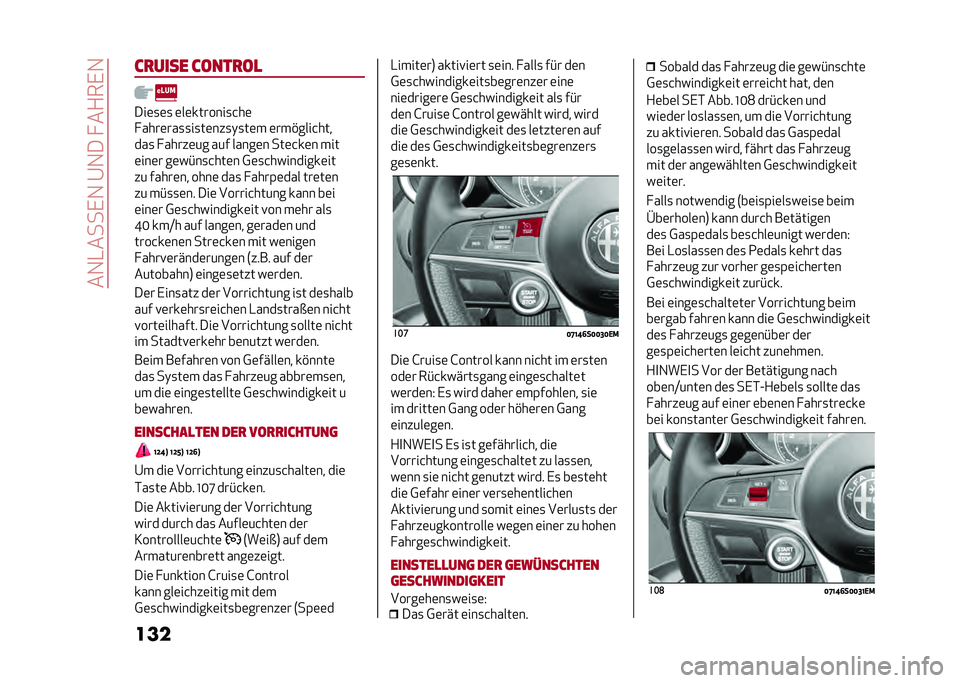 Alfa Romeo Giulia 2020  Betriebsanleitung (in German) ���1�-����,�1��@�1��� ��+��,�1
�����
���� �����
��

���	�
�	�
 �	��	�������
�&��	
� ����	���
�
��
��	���
�)�
��	� �	���%����&���
���
 � �����	