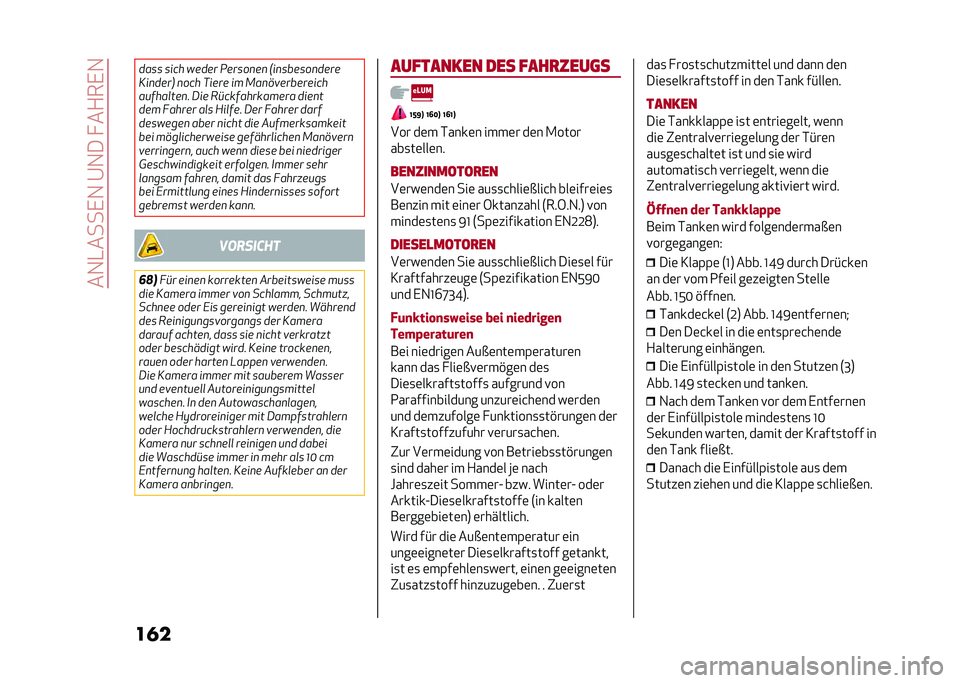 Alfa Romeo Giulia 2020  Betriebsanleitung (in German) ���1�-����,�1��@�1��� ��+��,�1
��� ���� ���� ����� �,�����
��
 �-��
������
����
�*��
����0 �
��� �6���� �� �.��
��"���������
�����