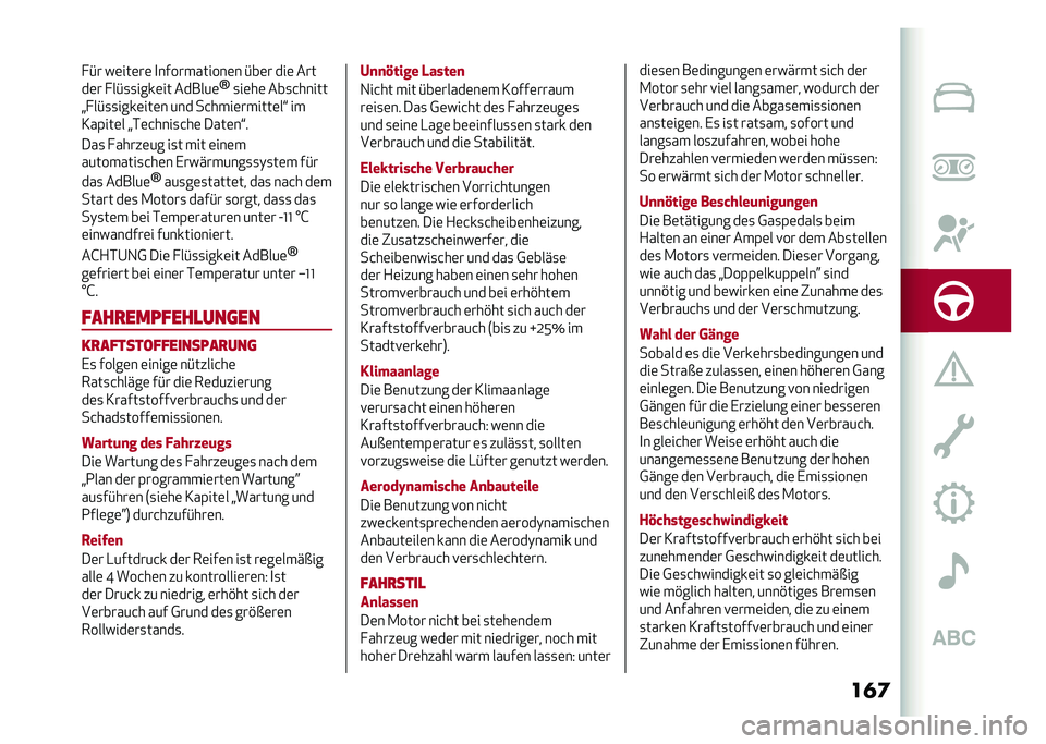 Alfa Romeo Giulia 2020  Betriebsanleitung (in German) ���	� �#� ��	���	��	 �
�����������	� �#��	� ���	 ���
��	� � ��#�
�
����	�� ������	
�Y
�
��	��	 ���
�&�����
�>� ��#�
�
����	���	� ��� ��&���