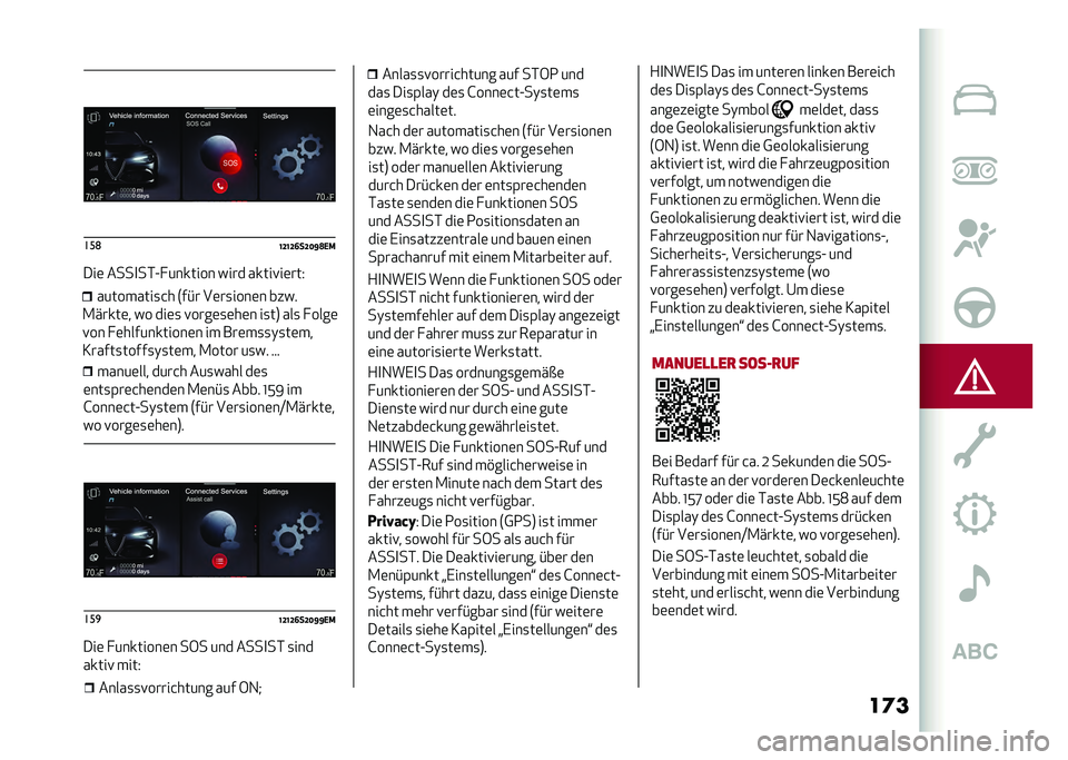 Alfa Romeo Giulia 2020  Betriebsanleitung (in German) ��	����	 ����
��*�A� ������� ���� �����!��	���5
�����	��� ����&� ���
���� ��	�
�	���
�(��	�&��	���	� �.�	��#�
 ���� �L�:�9 ��
�G����	�&��