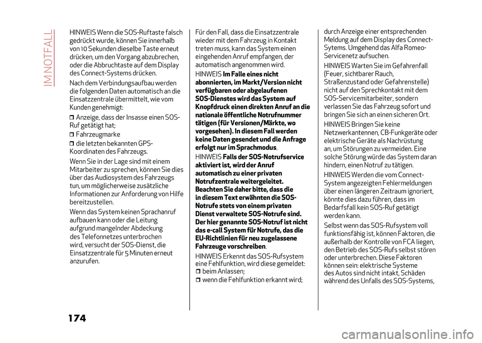 Alfa Romeo Giulia 2020  Betriebsanleitung (in German) ��
�.��1�6�*� ��-�-
��	� ��	�
 �*�	��	�����	���	�
 ����	�����&��	�
����� �!�	��
��&�� ��	� ��6��A���	��
�� ���	
�,���
�����	������	 ��#� �: �.��