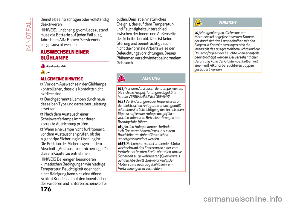 Alfa Romeo Giulia 2020  Betriebsanleitung (in German) ��
�.��1�6�*� ��-�-
��	� �����	�� ���	�
 ��
� �	�� ����#����&��	�
�,��	�����
� ���
 ��� ��	� �*�	��(�	������A
��� � �	��&������	���
����	��
�