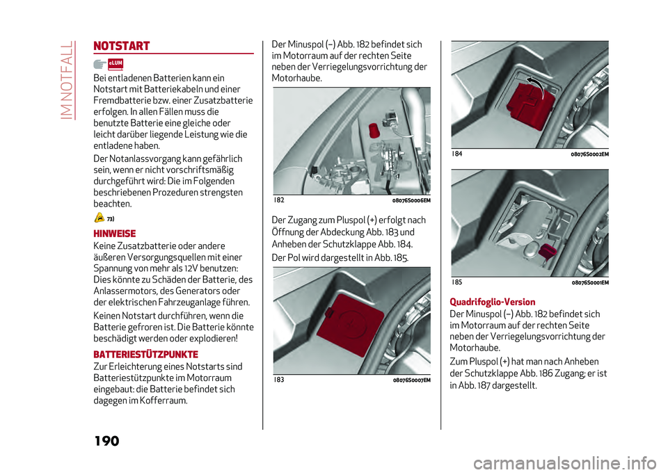 Alfa Romeo Giulia 2020  Betriebsanleitung (in German) ��
�.��1�6�*� ��-�-
����������
�
��	� �	������	��	� �����	���	� ���� �	��
�1���
���� ��� �����	���	����	�� ��� �	���	�
� ��	�������	