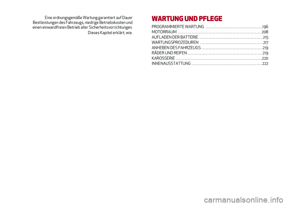 Alfa Romeo Giulia 2020  Betriebsanleitung (in German) 