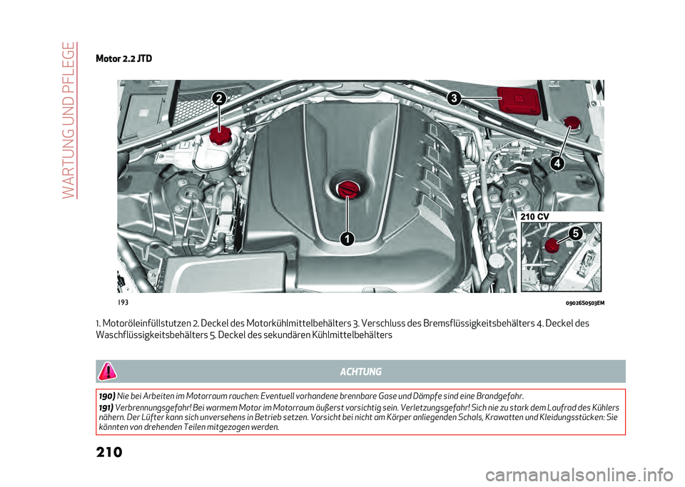 Alfa Romeo Giulia 2020  Betriebsanleitung (in German) �����*�@�1�0��@�1���2� �-�,�0�,
��� �
�/� �� � �D�#�D �Q��2
�: ��
�
�<�F�<�D�>��<�E�<�=�,�/
�L� �.�����%��	����#���
�����	� �;� ��	�&��	� ��	�
 �.������#��