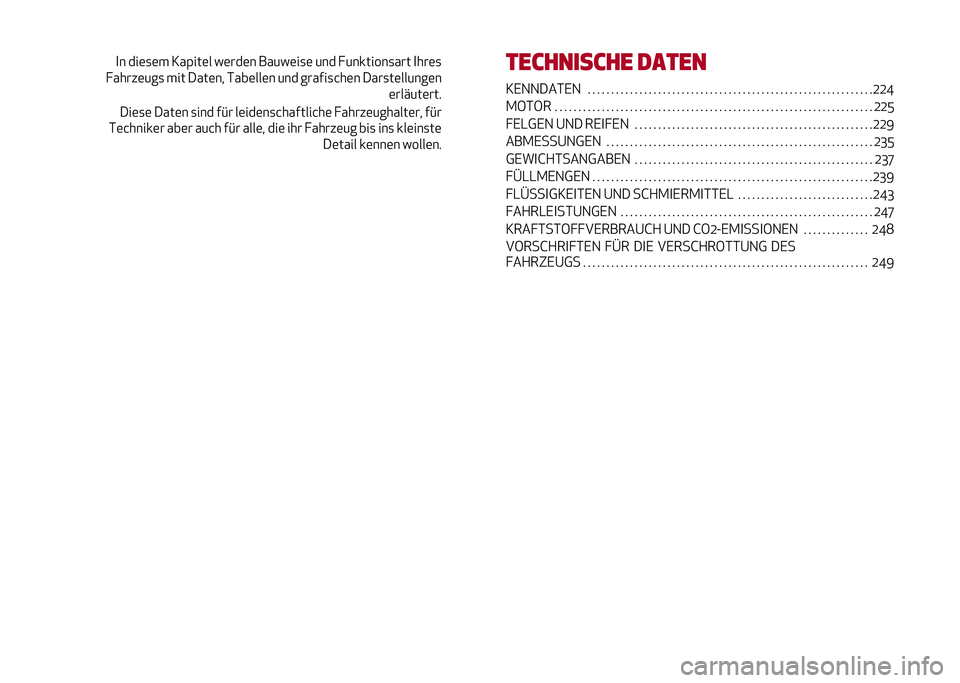 Alfa Romeo Giulia 2020  Betriebsanleitung (in German) 