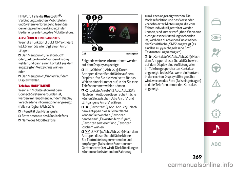 Alfa Romeo Giulia 2020  Betriebsanleitung (in German)     + 
 1  , 
            	
   	         Y
 A
  	              &  	   .      	  	   
      )   	   ! 	     	    	      	  	     	
  	   