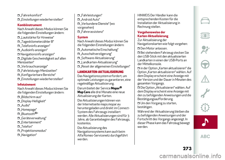 Alfa Romeo Giulia 2020  Betriebsanleitung (in German) ��	��>� ����	���������?
�>�,���
��	������	� ���	��	���	��
��	���	��?
�� �����
����	���
�
�1��&� ������ ���	�
�	�
 �.����
 ��%���	� ���	
�