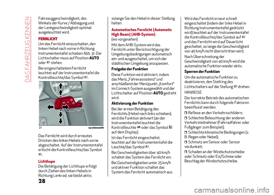 Alfa Romeo Giulia 2020  Betriebsanleitung (in German) ������ ��+��"�,�@�0��3�,�1�1�,�1
��
� �����	����	�
�&���������	��� ��	�
�����	��
 ��	� �3���!�	 �B �����	���� ���
��	� �-�	����	�
�&�������