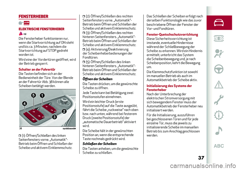 Alfa Romeo Giulia 2020  Betriebsanleitung (in German) ��	�������
�����
��
����
����� �������
�����
�D�=�A
���	 � �	��
��	���	��	� ����������	��	� ����
��	�� ���	 ������!�����&�����