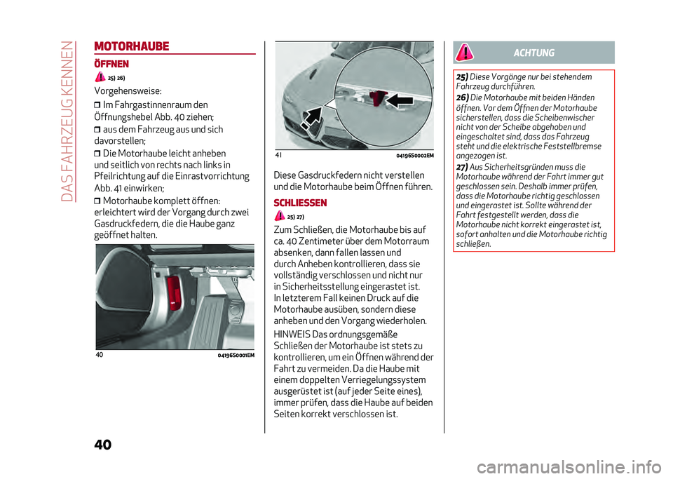 Alfa Romeo Giulia 2020  Betriebsanleitung (in German) ������ ��+��"�,�@�0��3�,�1�1�,�1
�������
�����
�6�����
�D�E�A �D�>�A
�����	��	��
��	��
�	�5 �
� � ������
�����	����� ��	�
�H�������
��	��	� �