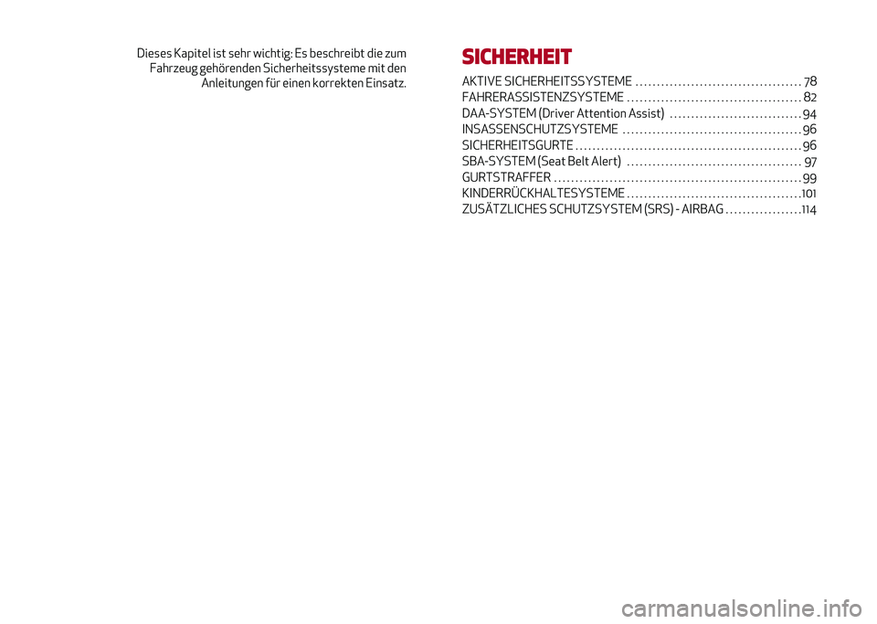 Alfa Romeo Giulia 2020  Betriebsanleitung (in German) 