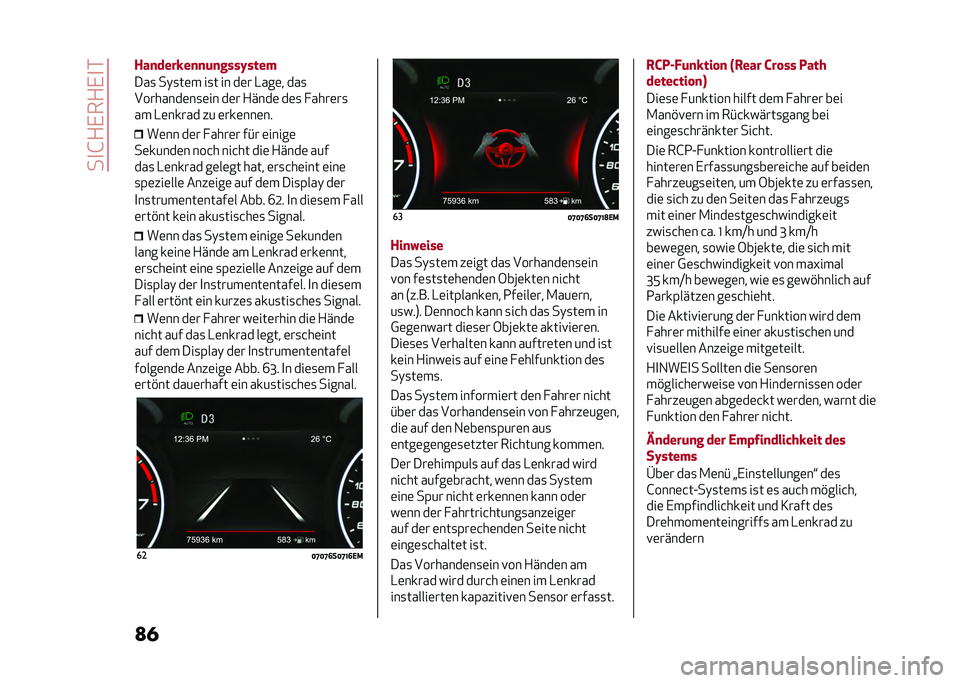 Alfa Romeo Giulia 2020  Betriebsanleitung (in German) ���
�G�+�,��+�,�
�*
�
����
����&��
�
�	�
����I����
���
 ��)�
��	� ��
� �� ��	� �-���	� ���
��������	��
�	�� ��	� �+����	 ��	�
 � ����	��
�� �-�