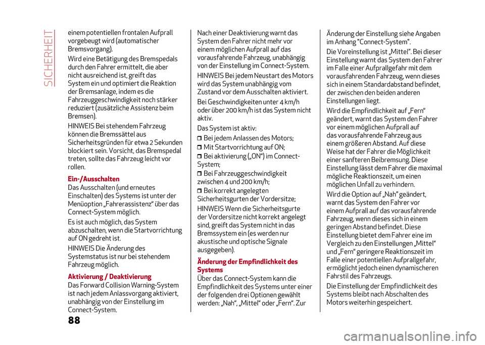 Alfa Romeo Giulia 2020  Betriebsanleitung (in German) ���
�G�+�,��+�,�
�*
�
�
�	���	� �(���	����	���	� ��������	� ����(����
�!����	��	��� ���� �7���������
�&��	�
���	��
�!�������8�
���� �	�