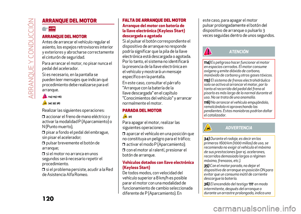 Alfa Romeo Giulia 2020  Manual del propietario (in Spanish) ������0�>�:���?��*�/�0�9�:�*�*�@�E�0
����������� ��� ��	��	�
�������� ��� ��	��	�
����� �� �	���	���	� �� �������� ������	� ��
�	�