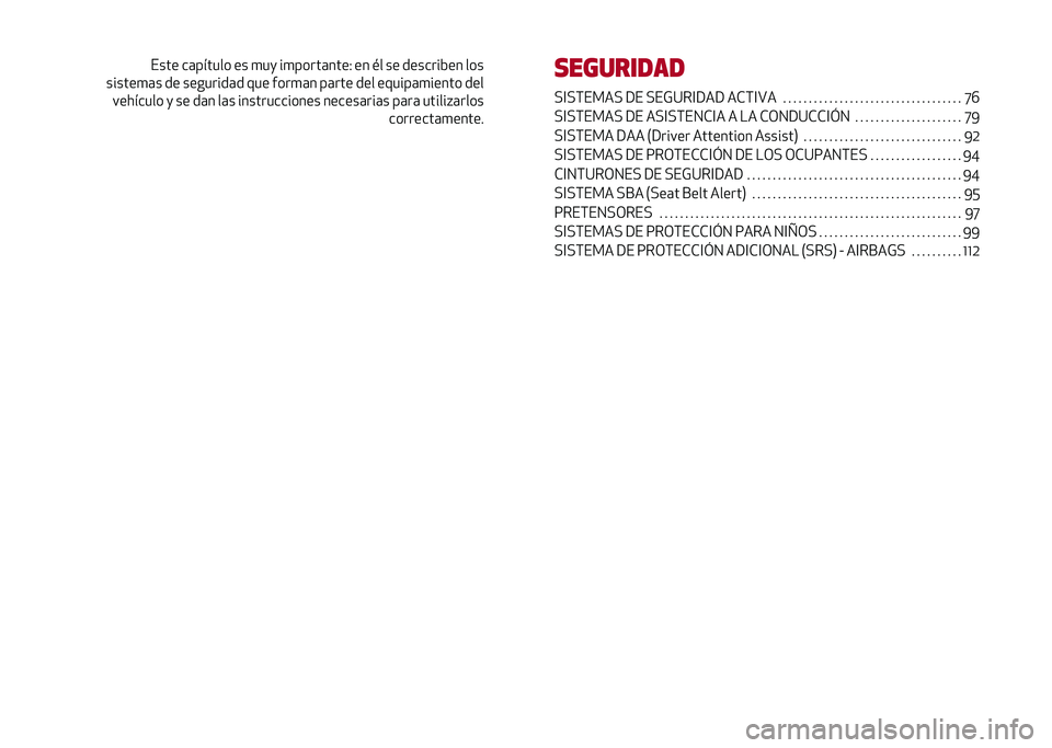 Alfa Romeo Giulia 2020  Manual del propietario (in Spanish) 