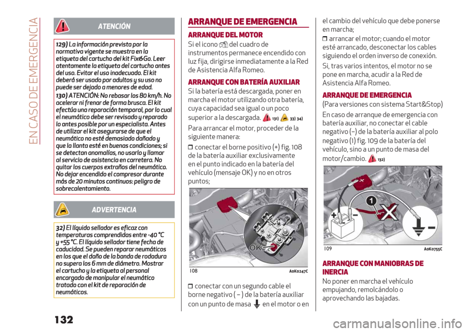 Alfa Romeo Giulietta 2020  Manual del propietario  EN F4=M WE E>E5BENF]4
!"#$%&’$
(-4)>>%%88,,AA)A)A)A)AA)&&99%%0088++,,44&&’’1188$$**%%44))&&##%%,,))&&99%%**8811%%1188<<’’,,**’’$$’’99""’’$$**&&%%’’,,##%%’’**8877""’’