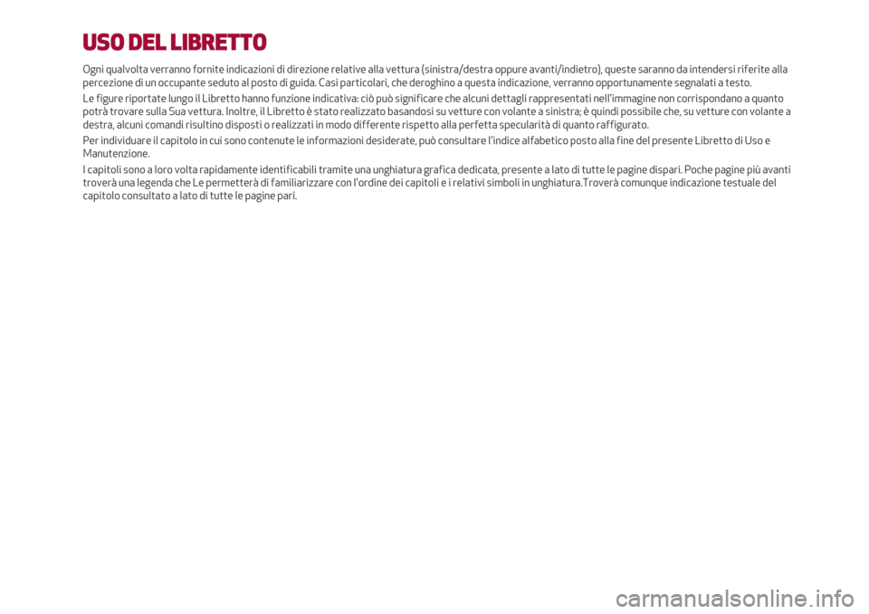 Alfa Romeo Giulietta 2020 Manuale del proprietario )’( !$# #-.&$**(
G&%" 8*(+1$+)( 1-’’(%%$ 4$’%")- "%9"#(/"$%" 9" 9"’-/"$%- ’-+()"1- (++( 1-))*’( F2"%"2)’(X9-2)’( $00*’- (1(%)"X"%9"-)’$H< 8*-2)- 2(’(%%$ 9( "%)-%9-’2" ’"4- Alfa Romeo Giulietta 2020 Manuale del proprietario )’( !$# #-.&$**(
G&%" 8*(+1$+)( 1-’’(%%$ 4$’%")- "%9"#(/"$%" 9" 9"’-/"$%- ’-+()"1- (++( 1-))*’( F2"%"2)’(X9-2)’( $00*’- (1(%)"X"%9"-)’$H< 8*-2)- 2(’(%%$ 9( "%)-%9-’2" ’"4-