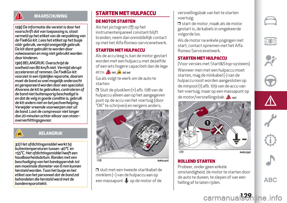 Alfa Romeo Giulietta 2019  Handleiding (in Dutch) ���
!""#$%&’!()*
+29,!!--..%%??&?&?&?&??&""77++22..--00..--33--""--..1122..1100&&&&""55--2233&&&&""116655""..??2?2??2?2?2??00++2233++%%22&&--’’++1111..%%44..11881122++++2233--""77--,,00&&’
